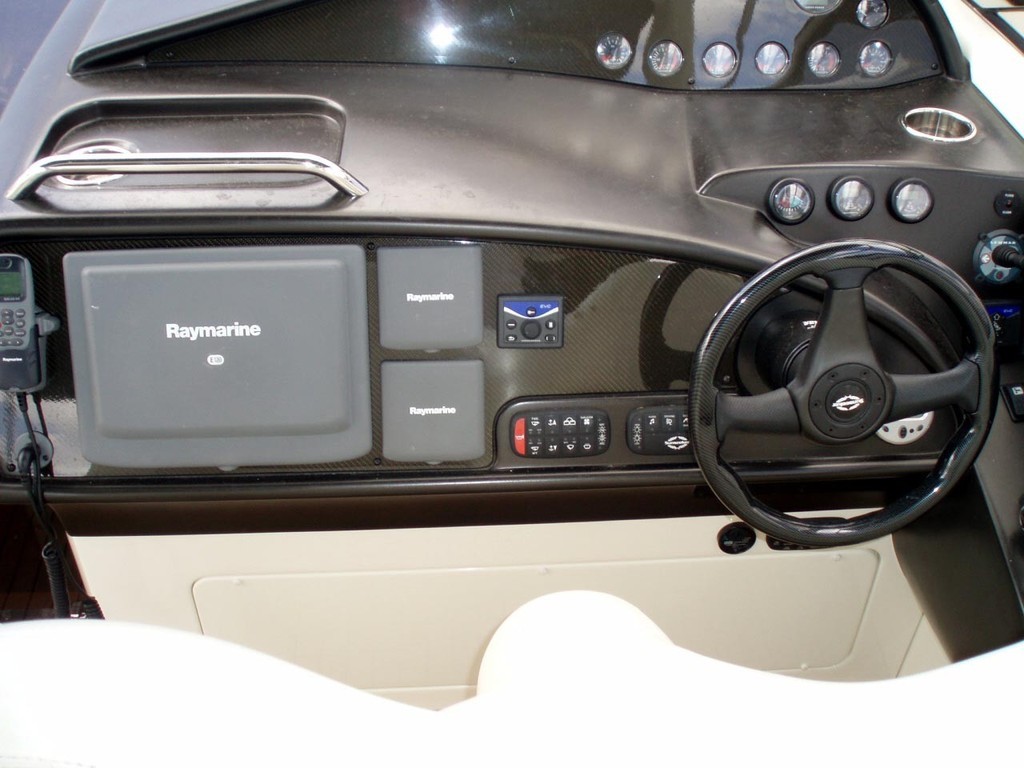 interior - Sunseeker Superhawk 43 © Marine Auctions and Valuations . http://www.marineauctions.com.au
